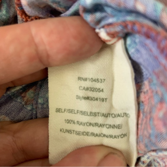 Anthropologie lovely dress with bell sleeves. - Picture 13 of 13